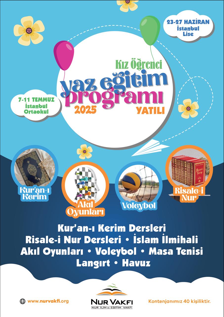 Kız Öğrenci Yatılı Eğitim Programı 2025
